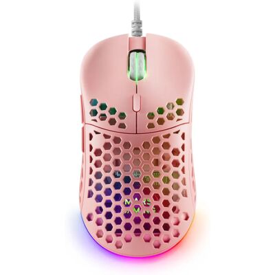 Mars Gaming MM55P RGB Gaming Muis - 12800 DPI - Lichtgewicht Mars Gaming MM55P RGB Gaming Muis - 12800 DPI - Lichtgewicht