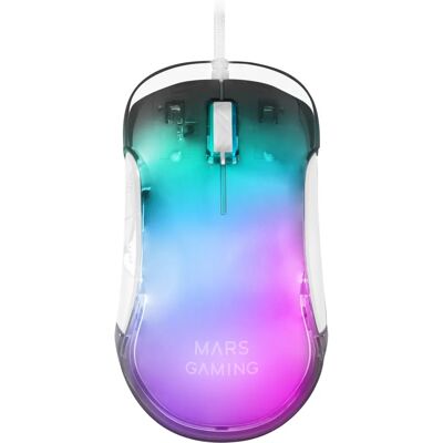 Mars Gaming MMGLOWW RGB Gaming Mouse - 12800 DPI Mars Gaming MMGLOWW RGB Gaming Mouse - 12800 DPI