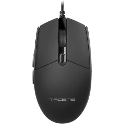 Mouse Óptico Tacens AMG 3200 DPI - Ergonômico, Com Fio, Preto Mouse Óptico Tacens AMG 3200 DPI - Ergonômico, Com Fio, Preto