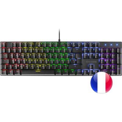 Teclado RGB Mars Gaming MK422 - Gaming, USB, Preto Teclado RGB Mars Gaming MK422 - Gaming, USB, Preto