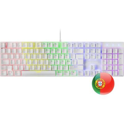 Mars Gaming MK422 Vit Mekanisk Gaming-Tangentbord - Tangentbord Mars Gaming MK422 Vit Mekanisk Gaming-Tangentbord - Tangentbord