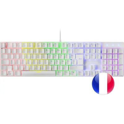 Mars Gaming MK422 Mekanisk Tangentbord - Vit - RGB Mars Gaming MK422 Mekanisk Tangentbord - Vit - RGB