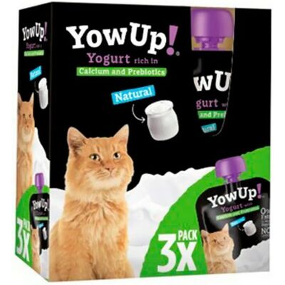 YowUp Yaourt Naturel pour Chats - 85g - Publicité YowUp Yaourt Naturel pour Chats - 85g - Publicité