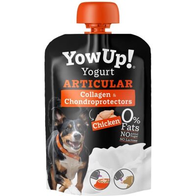 Yowup! Yaourt pour chiens Articular - Nourriture pour chiens, 10 x 115g - Publicité Yowup! Yaourt pour chiens Articular - Nourriture pour chiens, 10 x 115g - Publicité