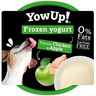 YowUp! Yaourt glacé poulet et pomme 110g - Nourriture pour chiens - Publicité YowUp! Yaourt glacé poulet et pomme 110g - Nourriture pour chiens - Publicité
