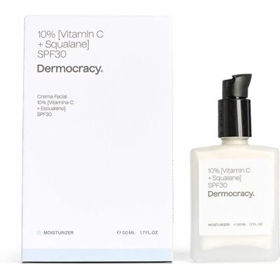 Dermocracy 10% Vitamin C Squalane SPF30 Gesichtscreme - Gesichtspflege Dermocracy 10% Vitamin C Squalane SPF30 Gesichtscreme - Gesichtspflege