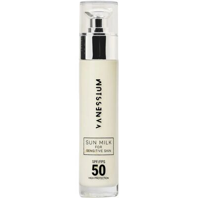 Leche solar Vanessium SPF 50+ Piel sensible - Protector solar Leche solar Vanessium SPF 50+ Piel sensible - Protector solar