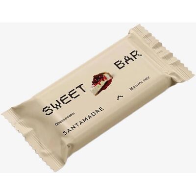 Barrita energética sin gluten Santa Madre Tarta de Queso - 36x60g Barrita energética sin gluten Santa Madre Tarta de Queso - 36x60g