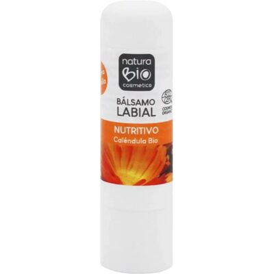 NaturaBIO Cosmetics Calendula Vanille Pflegender Lippenbalsam - Lippenbalsam NaturaBIO Cosmetics Calendula Vanille Pflegender Lippenbalsam - Lippenbalsam