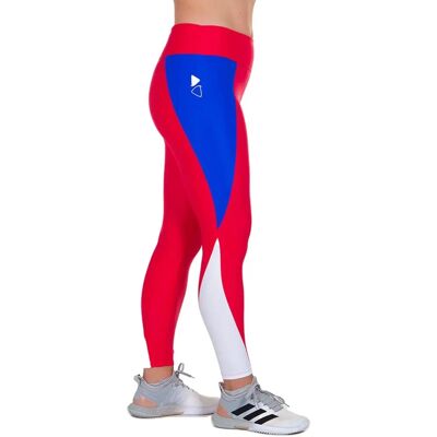 DYLOW2022 Czerwone Legginsy z Wysokim Stanem - Leggings DYLOW2022 Czerwone Legginsy z Wysokim Stanem - Leggings