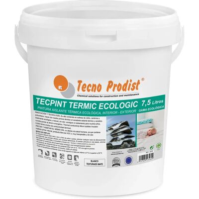 Peinture Thermique Écologique Tecpint - Intérieur/Extérieur - Publicité Peinture Thermique Écologique Tecpint - Intérieur/Extérieur - Publicité
