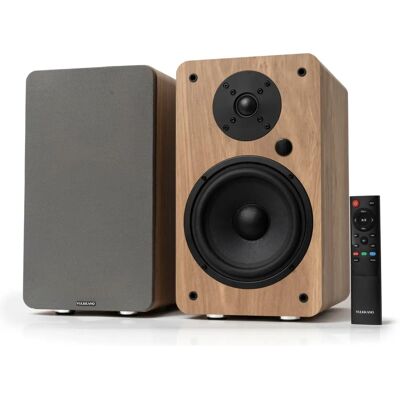 Alto-falantes Ativos Vulkkano A6 ARC 2.0 120W Marrom - Equipamento de áudio Alto-falantes Ativos Vulkkano A6 ARC 2.0 120W Marrom - Equipamento de áudio