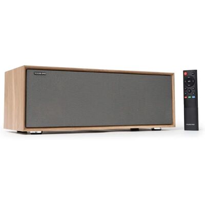 Vulkkano T50 ARC Alto-falante de mesa portátil 50W Marrom - Alto-falante Vulkkano T50 ARC Alto-falante de mesa portátil 50W Marrom - Alto-falante