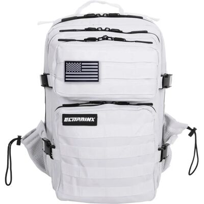Sac à dos tactique ELITEX TRAINING 25L - Blanc - Publicité Sac à dos tactique ELITEX TRAINING 25L - Blanc - Publicité