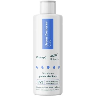 Champú de guisante Green Cornerss Care - Cuero cabelludo sensible - 300ml Champú de guisante Green Cornerss Care - Cuero cabelludo sensible - 300ml