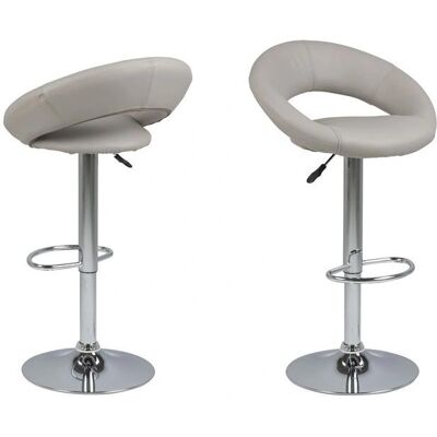 Møbel24 - Plus Barstol - Taupe - PU Leather - Bar Stool Møbel24 - Plus Barstol - Taupe - PU Leather - Bar Stool