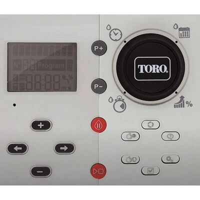 Timer di irrigazione interno Toro Tempus 6 stazioni - Risparmio acqua & programmazione flessibile Timer di irrigazione interno Toro Tempus 6 stazioni - Risparmio acqua & programmazione flessibile