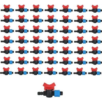 GNCGARDEN Válvula de riego - 12mm a 16mm, Pack de 50 GNCGARDEN Válvula de riego - 12mm a 16mm, Pack de 50