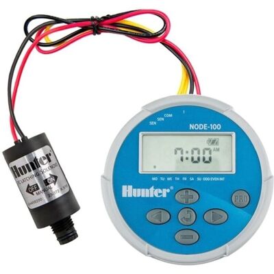 Hunter - NODE-100 - Programador de riego con batería 9V Hunter - NODE-100 - Programador de riego con batería 9V