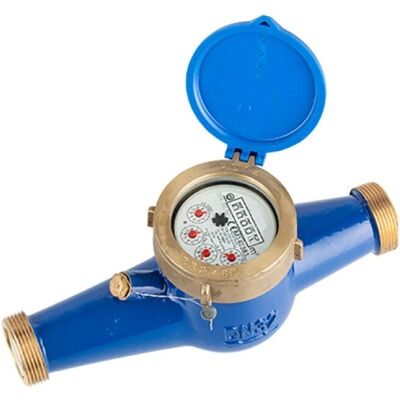 Contador de agua Zenner DN25 - Chorro múltiple - 16 bar Contador de agua Zenner DN25 - Chorro múltiple - 16 bar
