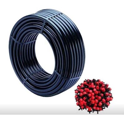SUINGA Modell 16 mm x 100 Meter - Einstellbares Tropfrohr für Garten SUINGA Modell 16 mm x 100 Meter - Einstellbares Tropfrohr für Garten