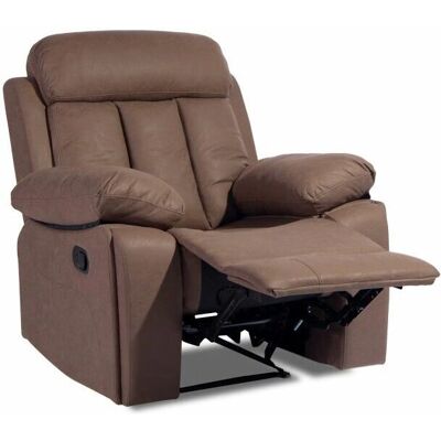 Duehome Sillón Kendal Relax - Microfibra, Chocolate Duehome Sillón Kendal Relax - Microfibra, Chocolate