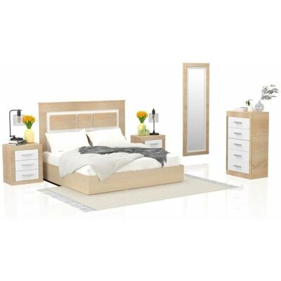 Conjunto Dormitorio Kira 5C Duehome - Diseño Moderno Conjunto Dormitorio Kira 5C Duehome - Diseño Moderno