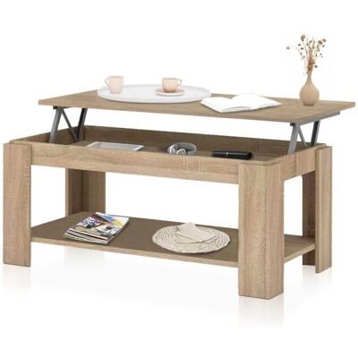 Duehome Lya Mesa de centro elevable - Mesa de centro Duehome Lya Mesa de centro elevable - Mesa de centro