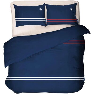 Conjunto de Ropa de Cama Azul Marino El Ganso - King 250x230cm, 200x200cm, 50x80cm Conjunto de Ropa de Cama Azul Marino El Ganso - King 250x230cm, 200x200cm, 50x80cm