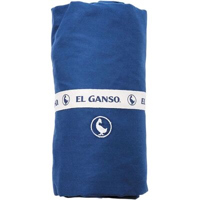 El Ganso - Drap Plat - Bleu Marine - 160x200 cm - Publicité El Ganso - Drap Plat - Bleu Marine - 160x200 cm - Publicité