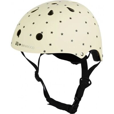 Kask rowerowy Banwood Crème dla Dzieci 3-7 lat - Bezpieczeństwo Kask rowerowy Banwood Crème dla Dzieci 3-7 lat - Bezpieczeństwo