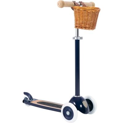 Trottinette Banwood - Marine - Guidon réglable - Enfants 3+ ans - Publicité Trottinette Banwood - Marine - Guidon réglable - Enfants 3+ ans - Publicité
