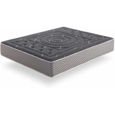 Moonia Schwarze Multizone Matratze - Hochdichter Schaum - 27cm - 135x200cm Moonia Schwarze Multizone Matratze - Hochdichter Schaum - 27cm - 135x200cm