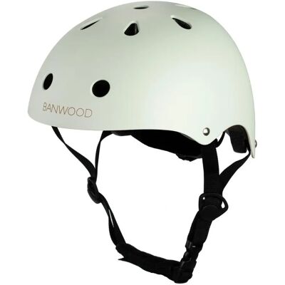 Casque de Vélo Enfant Banwood Classic+ Menthe Pâle - Unisexe - Publicité Casque de Vélo Enfant Banwood Classic+ Menthe Pâle - Unisexe - Publicité