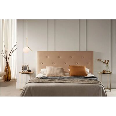 Moonia Cabecero Moderno - Diseño Capitonné y Liso - 115cm Moonia Cabecero Moderno - Diseño Capitonné y Liso - 115cm