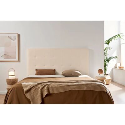 Cabecero Moonia - 145x120cm Beige Tapizado - Cabecero Cabecero Moonia - 145x120cm Beige Tapizado - Cabecero