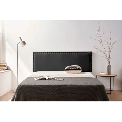 Cabecero de pino sostenible Moonia con tachuelas elegantes - Cabecero Cabecero de pino sostenible Moonia con tachuelas elegantes - Cabecero