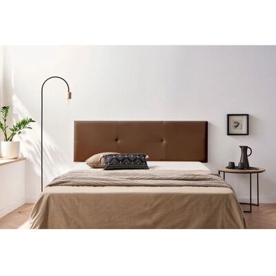 Cabecero acolchado Moonia - Costura doble - 130x50 cm Cabecero acolchado Moonia - Costura doble - 130x50 cm