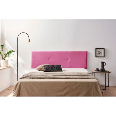 Cabecero Rosa Tapizado Moonia - Estilo Urbano Moderno - 50cm Cabecero Rosa Tapizado Moonia - Estilo Urbano Moderno - 50cm