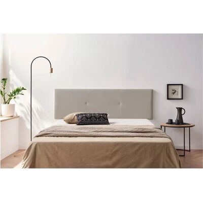 Moonia - Testiera 100x50x5 cm - grigio chiaro Moonia - Testiera 100x50x5 cm - grigio chiaro