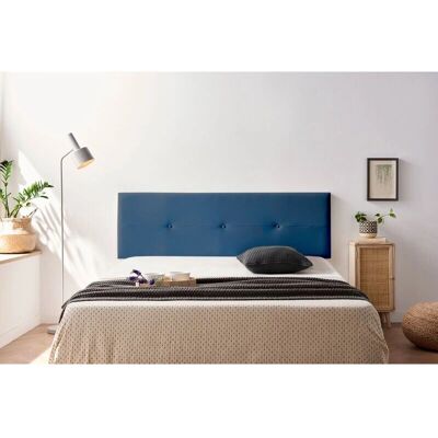 Moonia Napoli Cabecero Tapizado Azul Oscuro - Headboard Moonia Napoli Cabecero Tapizado Azul Oscuro - Headboard