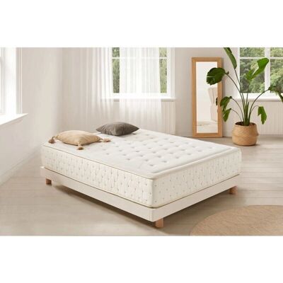 Matelas Moonia Premium Cashmere en Mousse à Mémoire - 180x200 cm - 27cm - Publicité Matelas Moonia Premium Cashmere en Mousse à Mémoire - 180x200 cm - 27cm - Publicité