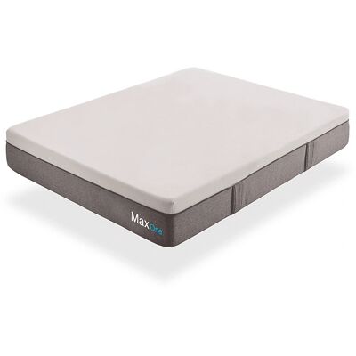 Matelas Orthopédique Max One Multi-Zone Moonia - Blanc - Publicité Matelas Orthopédique Max One Multi-Zone Moonia - Blanc - Publicité