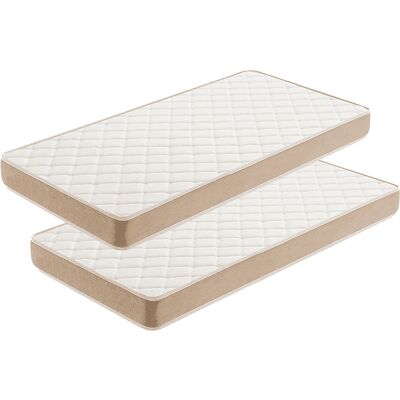 Pack de Matelas Jeunesse Moonia - 70x160cm - Doux et Ferme - Publicité Pack de Matelas Jeunesse Moonia - 70x160cm - Doux et Ferme - Publicité