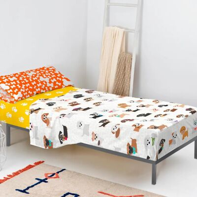 Happy Friday Multicolor Puppy Katoenen Beddengoed Set Happy Friday Multicolor Puppy Katoenen Beddengoed Set