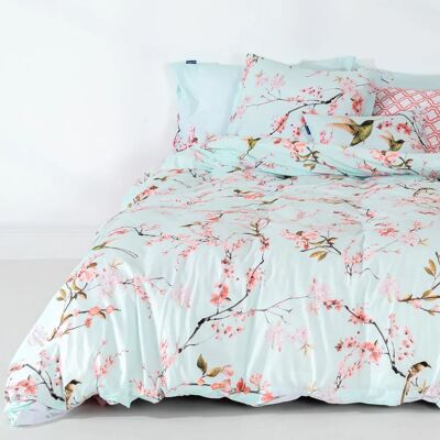 Housse de Couette Chinoiserie Multicolore Happy Friday - Housse de Couette - Publicité Housse de Couette Chinoiserie Multicolore Happy Friday - Housse de Couette - Publicité