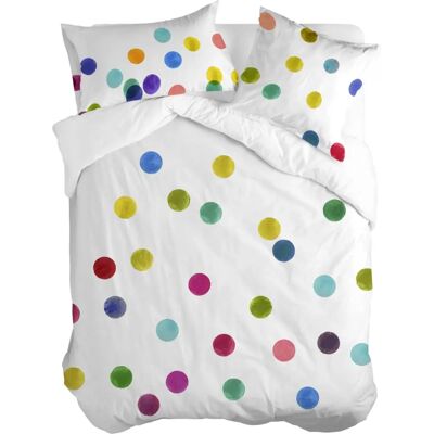 HAPPY FRIDAY Housse de Couette Confetti en Coton - Plusieurs Tailles - Publicité HAPPY FRIDAY Housse de Couette Confetti en Coton - Plusieurs Tailles - Publicité