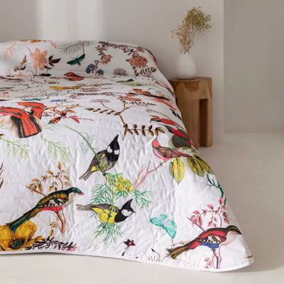 Housse de Couette Happy Friday - Oiseaux du Paradis - Multicolore - Publicité Housse de Couette Happy Friday - Oiseaux du Paradis - Multicolore - Publicité