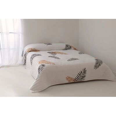 Blanc Foliage Couette Multicolore - Couverture - Publicité Blanc Foliage Couette Multicolore - Couverture - Publicité