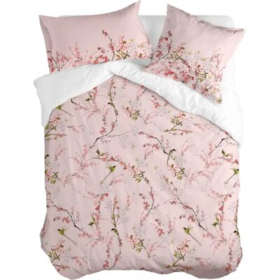HAPPY FRIDAY Housse de Couette Chinoiserie Rose - Housse - Publicité HAPPY FRIDAY Housse de Couette Chinoiserie Rose - Housse - Publicité